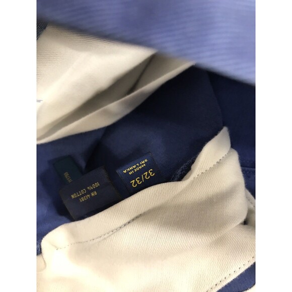 Polo Ralph Lauren Chino Pants 32x32 Mens Blue Classic Fit Stretch Golf - Picture 5 of 8